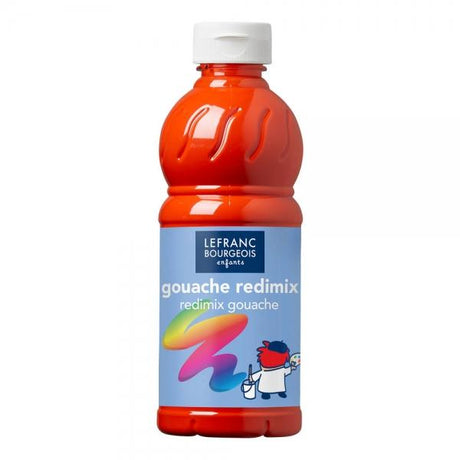 ■ LB - Redimix Paint - 500ml - Vermillion by Lefranc Bourgeois on Schoolbooks.ie