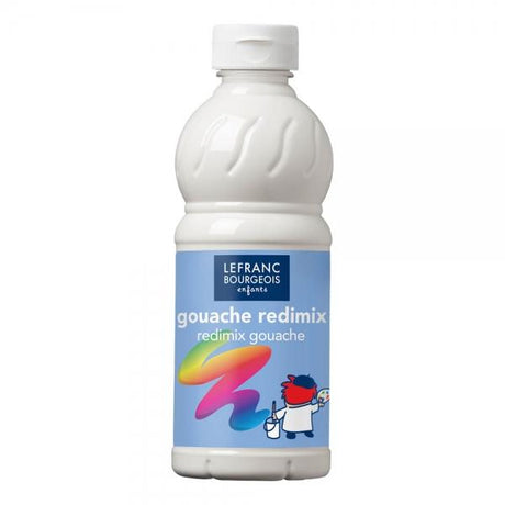 LB - Redimix Paint - 500ml - White by Lefranc Bourgeois on Schoolbooks.ie