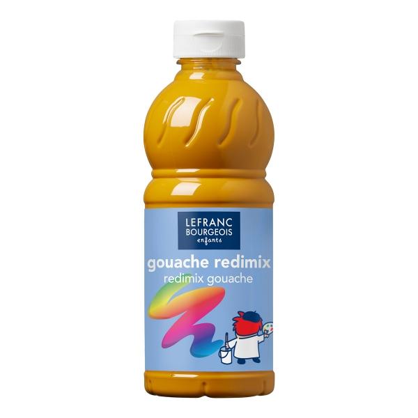■ LB - Redimix Paint - 500ml - Yellow Ochre by Lefranc Bourgeois on Schoolbooks.ie