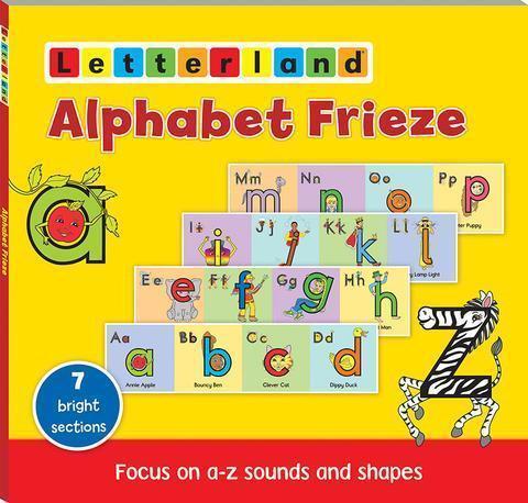 Letterland Alphabet Frieze by Letterland on Schoolbooks.ie