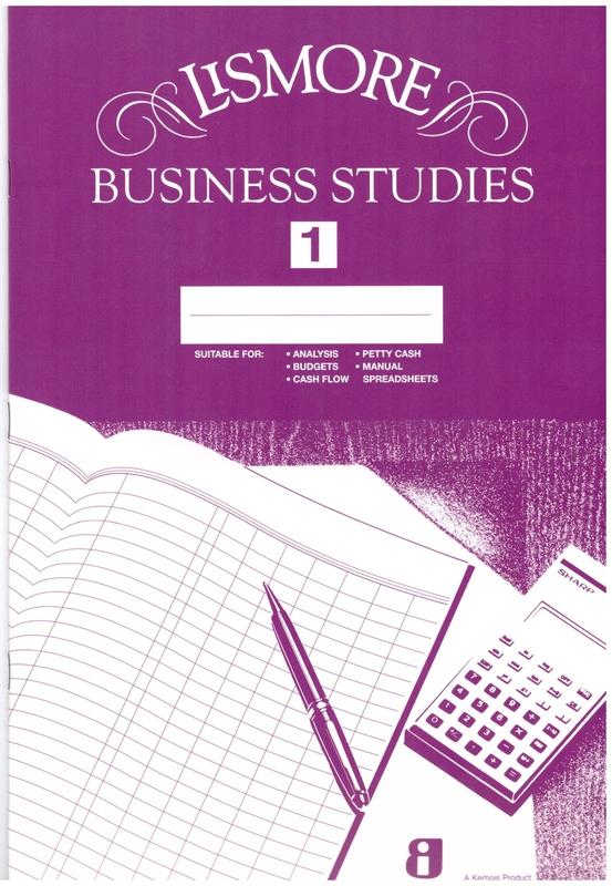 Business Studies: Record Book 1: Analysis - 40 page by Lismore on Schoolbooks.ie