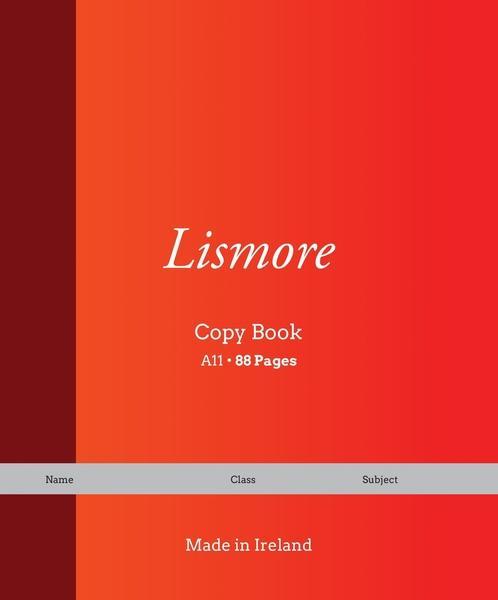■ Lismore Copy Book - A11 - 88 pages - 1x single copy by Lismore on Schoolbooks.ie