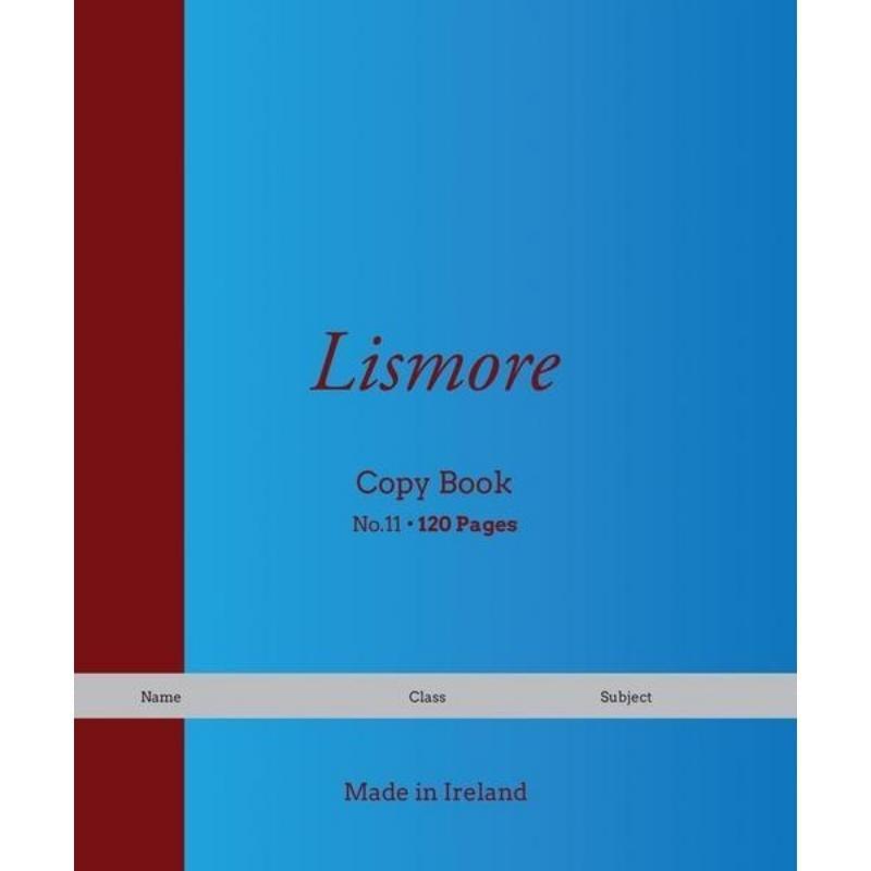 Lismore Copy Book - No. 11 - 120 pages - Pack of 5 by Lismore on Schoolbooks.ie