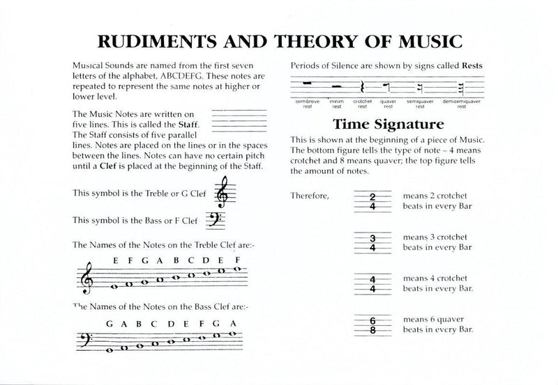 Music Manuscript - 8x6 - 20 Page by Lismore on Schoolbooks.ie