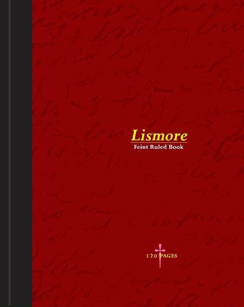 Notebook - 9x7 - Hardback - 120 Page - Red Cover by Lismore on Schoolbooks.ie