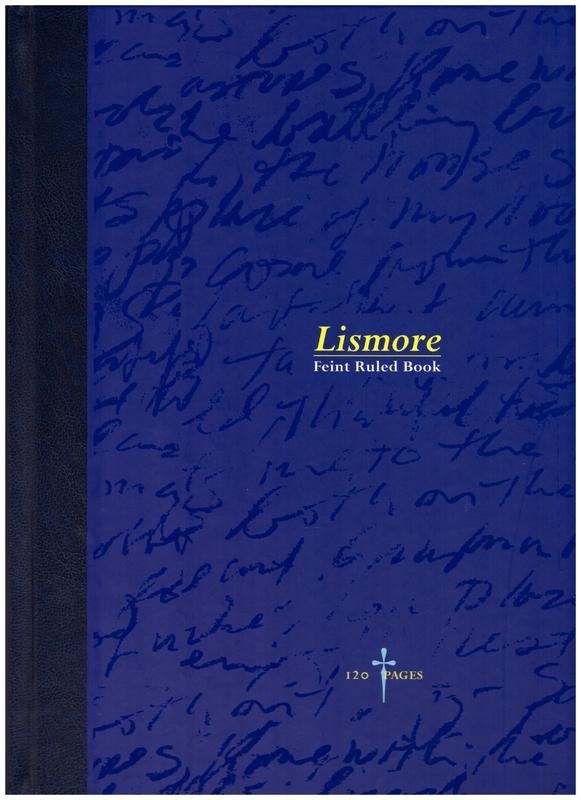 Notebook - A4 - Hardback - 120 Page - Blue Cover by Lismore on Schoolbooks.ie