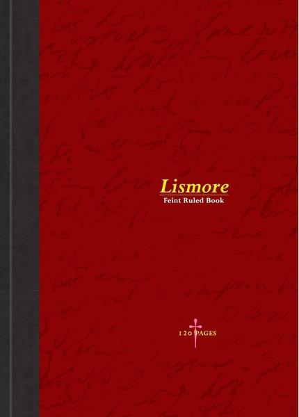 Notebook - A4 - Hardback - 120 Page - Red Cover by Lismore on Schoolbooks.ie