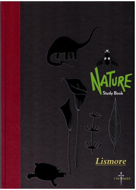 Notebook - A4 - Hardback - 120 page - Nature Study by Lismore on Schoolbooks.ie