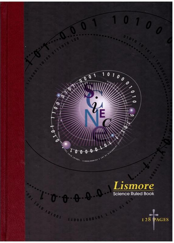 Notebook - A4 - Hardback - 128 page - Science by Lismore on Schoolbooks.ie