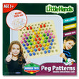 ■ Little Hands Wooden Education Game - Peg Patterns by Little Hands on Schoolbooks.ie