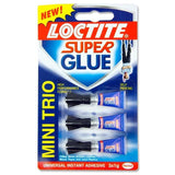 Loctite 3x1g Mini Trio Superglue by Loctite on Schoolbooks.ie