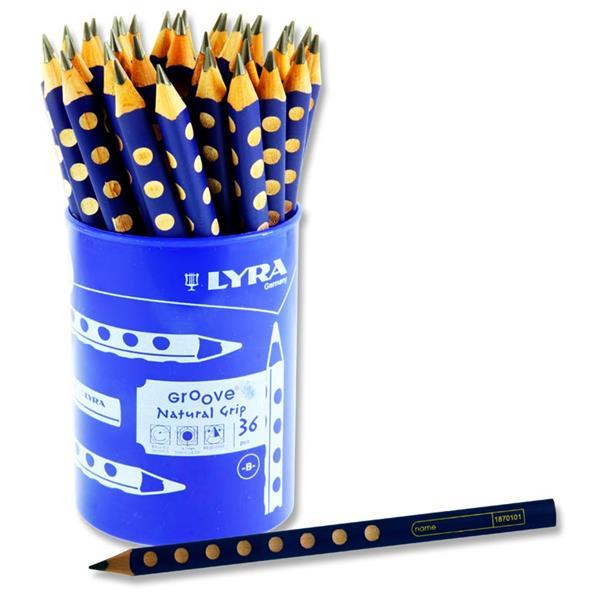 Lyra Groove Junior Natural Grip Pencil by Lyra on Schoolbooks.ie