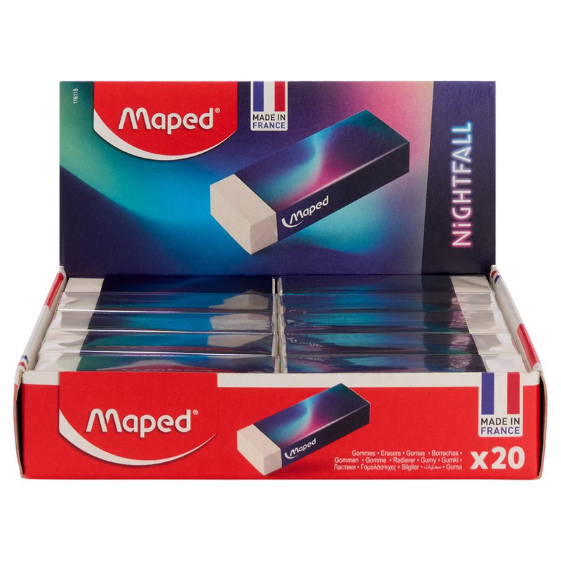 Maped - Nightfall Eraser by Maped on Schoolbooks.ie