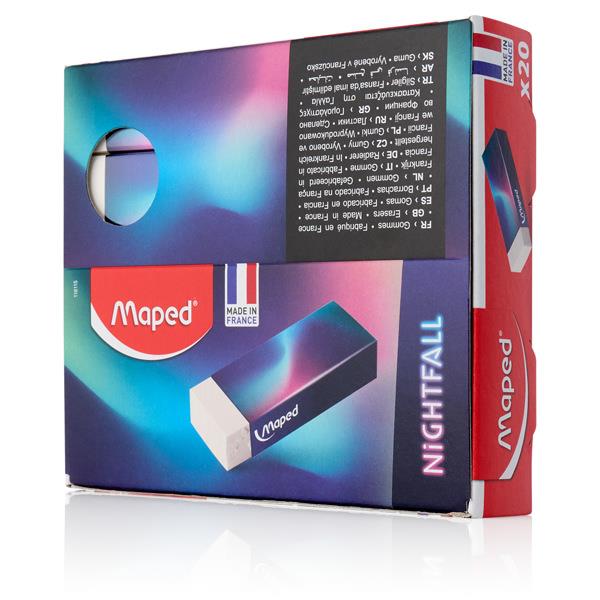 Maped - Nightfall Eraser by Maped on Schoolbooks.ie