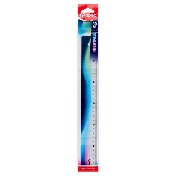 Maped - 30cm Ruler - Nightfall by Maped on Schoolbooks.ie