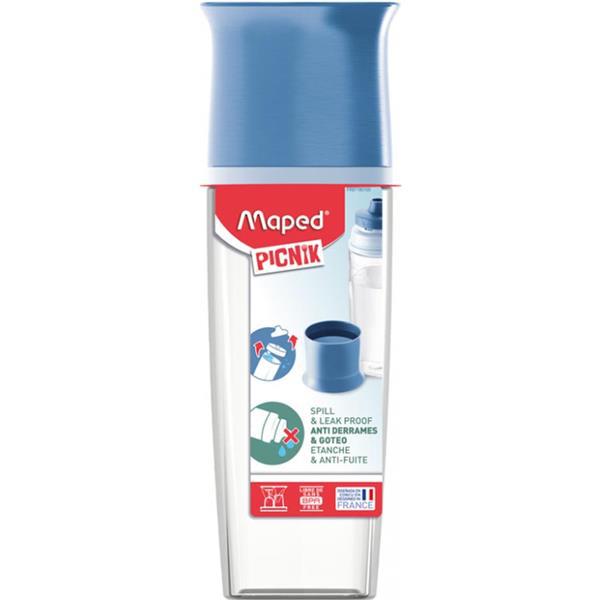 Maped Picnik - Concept 500ml Bottle - Storm Blue by Maped on Schoolbooks.ie