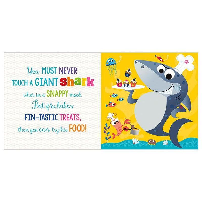 Never Touch A Shark Book and Jigsaw Boxset by Make Believe Ideas on Schoolbooks.ie