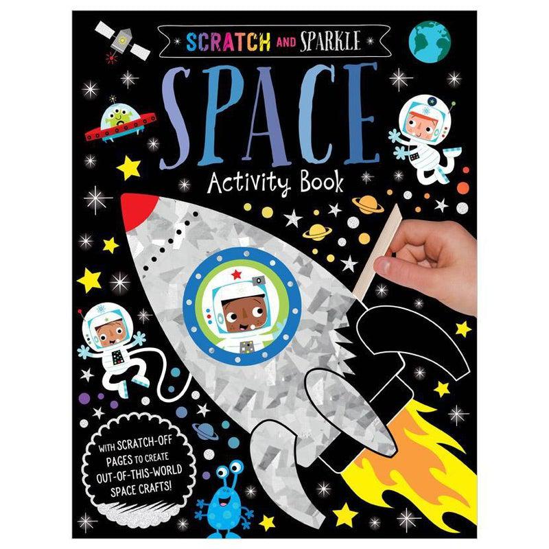 Scratch and Sparkle Space Activity Book by Make Believe Ideas on Schoolbooks.ie
