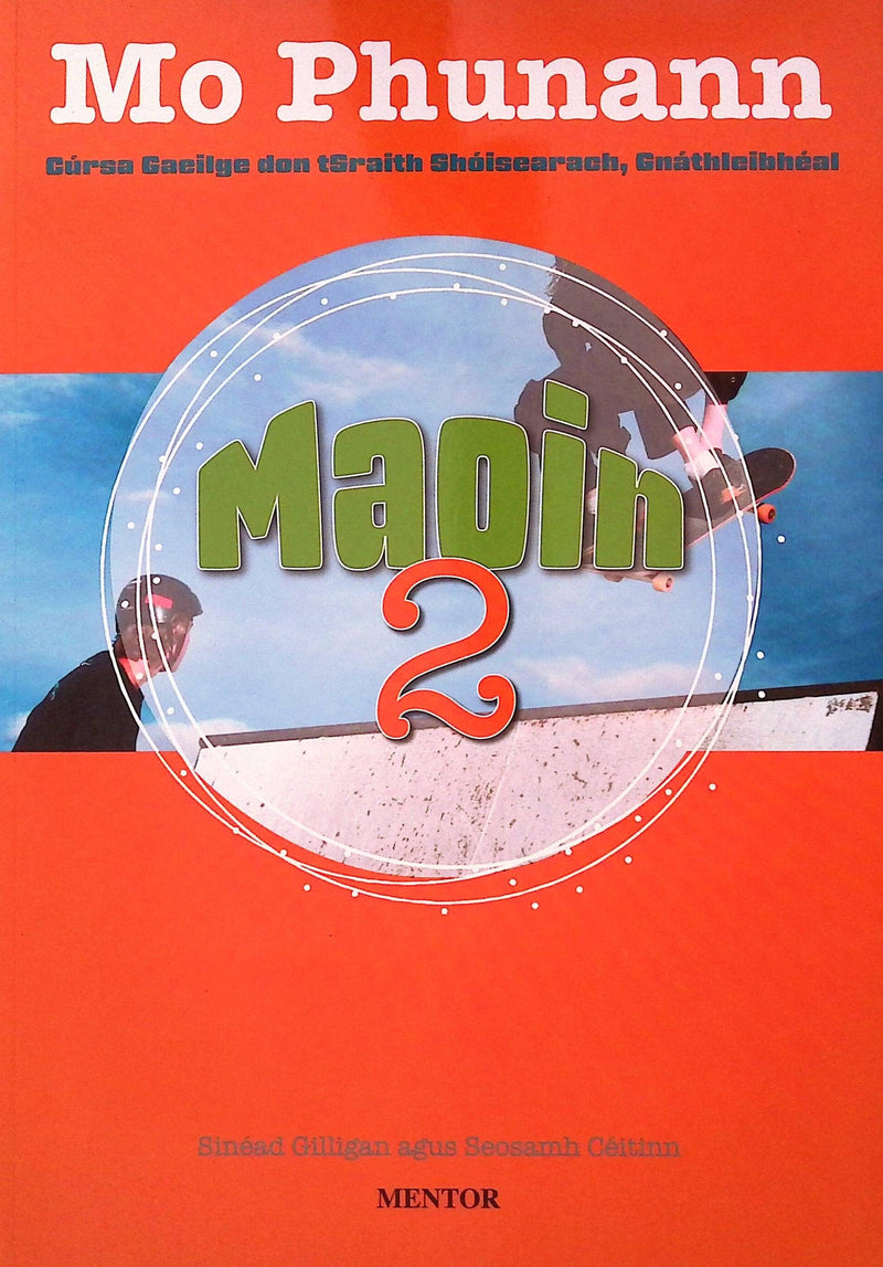 Maoin 2 - Textbook & Mo Phunann / Portfolio Book - Set by Mentor Books on Schoolbooks.ie