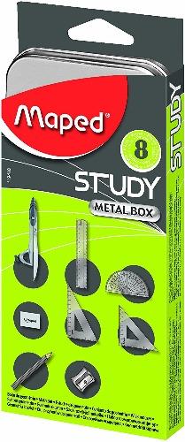 Maped 8pce Study Math Set by Maped on Schoolbooks.ie
