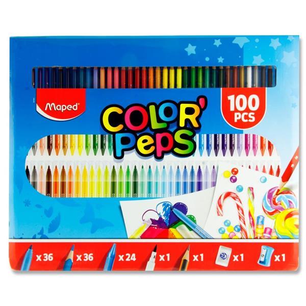Maped Creativ Colouring Set - 50 Pieces (8907037) Educational Resources and  Supplies - Teacher Superstore
