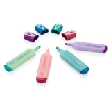 Maped - Pack of 4 Glitter Highlighters - Pastel by Maped on Schoolbooks.ie