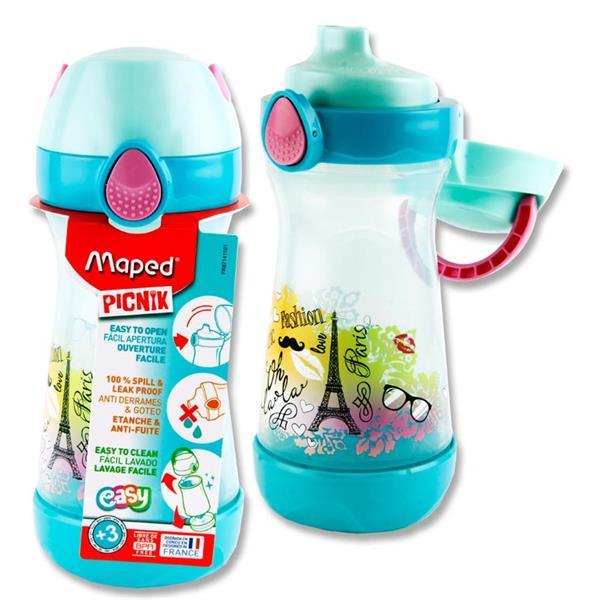 Maped - Picnik Concept - 430ml Bottle With Handle - Paris Fashion by Maped on Schoolbooks.ie