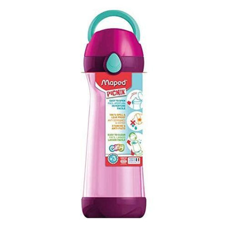 Maped - Picnik Concept - 580ml Bottle With Handle - Pink by Maped on Schoolbooks.ie