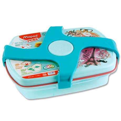 Maped - Picnik Concept - Twist 1.78 litre Lunch Box - Paris Fashion by Maped on Schoolbooks.ie