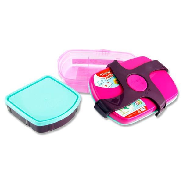 Maped - Picnik Concept - Twist 1.78 litre Lunch Box - Pink by Maped on Schoolbooks.ie