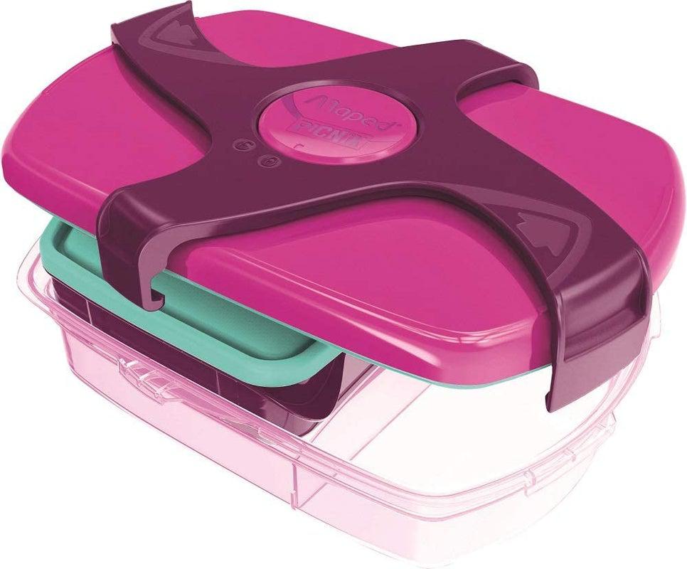 Maped - Picnik Concept - Twist 1.78 litre Lunch Box - Pink by Maped on Schoolbooks.ie