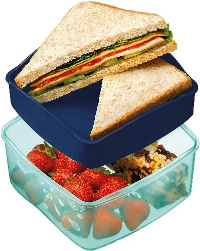 Maped - Picnik Concept - Twist Sandwich Box - Blue by Maped on Schoolbooks.ie