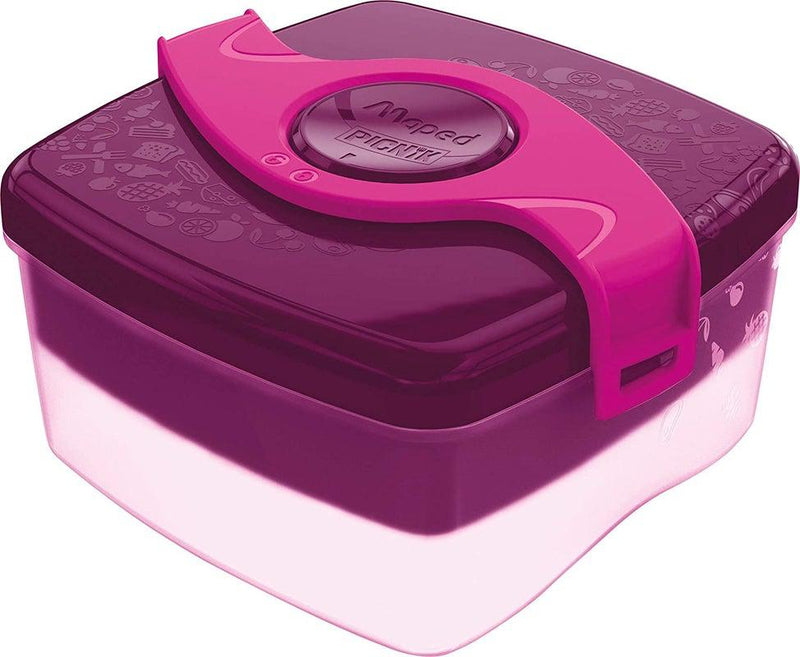 Maped - Picnik Concept - Twist Sandwich Box - Pink by Maped on Schoolbooks.ie
