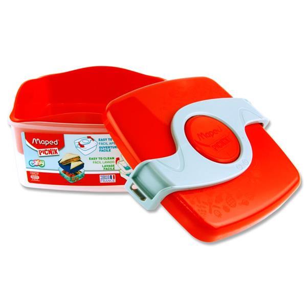 Maped - Picnik Concept - Twist Sandwich Box - Red – Schoolbooks.ie