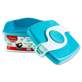 Maped - Picnik Concept - Twist Sandwich Box - Turquoise by Maped on Schoolbooks.ie