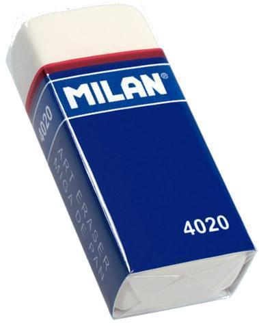 ■ Milan - Extra Soft White 4020 Eraser by Milan on Schoolbooks.ie