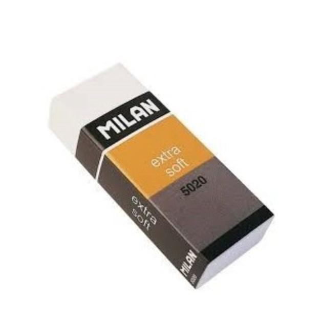 Milan 5020 Extra Soft White Eraser by Milan on Schoolbooks.ie