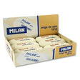 White Oval Eraser - 62mm by Milan on Schoolbooks.ie