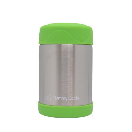 Mummy Cooks - Green Food Flask - 450ml by Mummy Cooks on Schoolbooks.ie