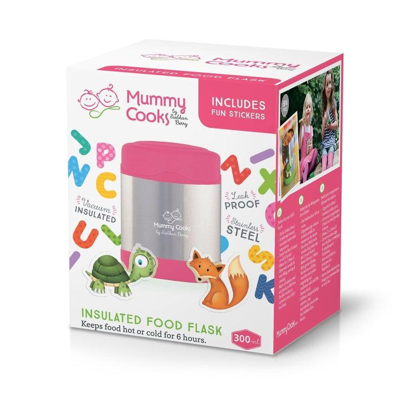 Mummy Cooks - Pink Food Flask - 300ml by Mummy Cooks on Schoolbooks.ie