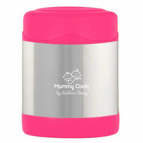 Mummy Cooks - Pink Food Flask - 300ml by Mummy Cooks on Schoolbooks.ie