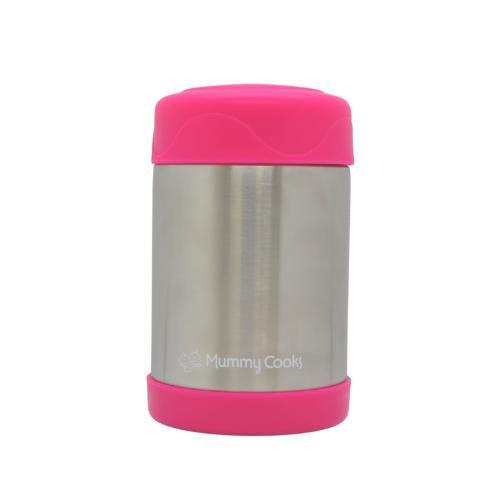 Mummy Cooks - Pink Food Flask - 450ml by Mummy Cooks on Schoolbooks.ie