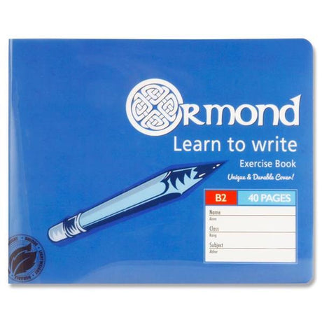 Ormond B2 40 Page Durable Cover - Learn To Write Copy Book by Ormond on Schoolbooks.ie