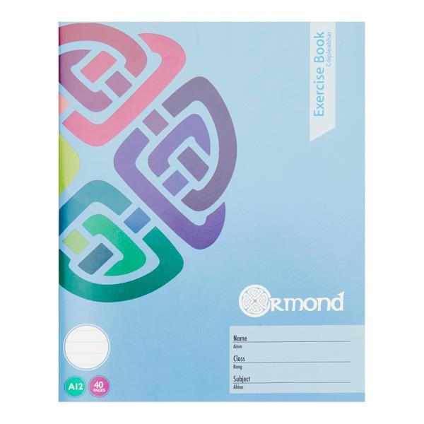 Ormond - Exercise Book - 40 Page - A12 by Ormond on Schoolbooks.ie