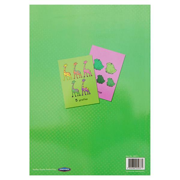 A4 96 Page Perforated Colouring Book - Number Fun by World of Colour on Schoolbooks.ie