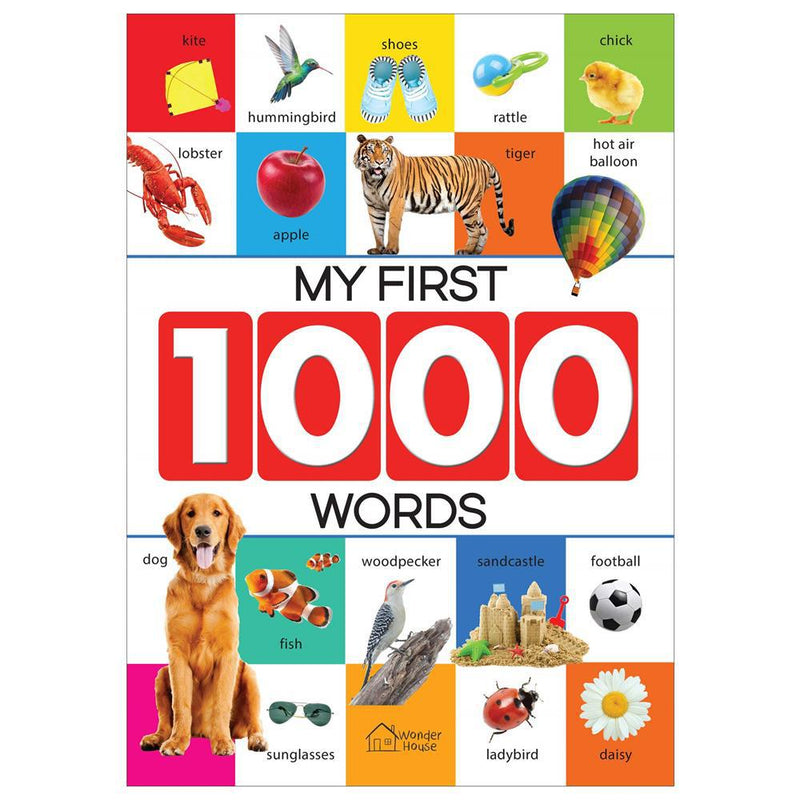 My First 1000 Words Book by Wonder House on Schoolbooks.ie