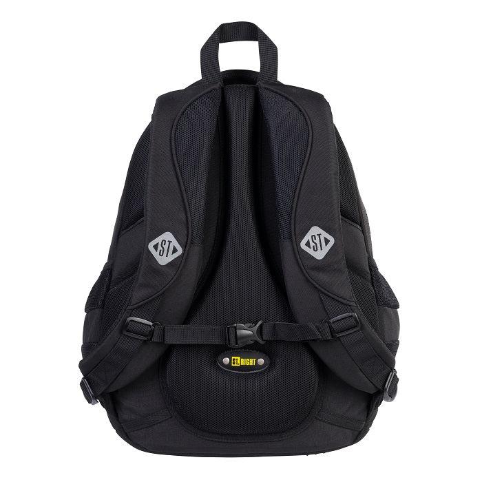 ■ St.Right - Caution - 4 Compartment Backpack by St.Right on Schoolbooks.ie
