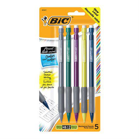 ■ BIC - Mechanical Pencil 0.7mm - Pack of 5 by BIC on Schoolbooks.ie