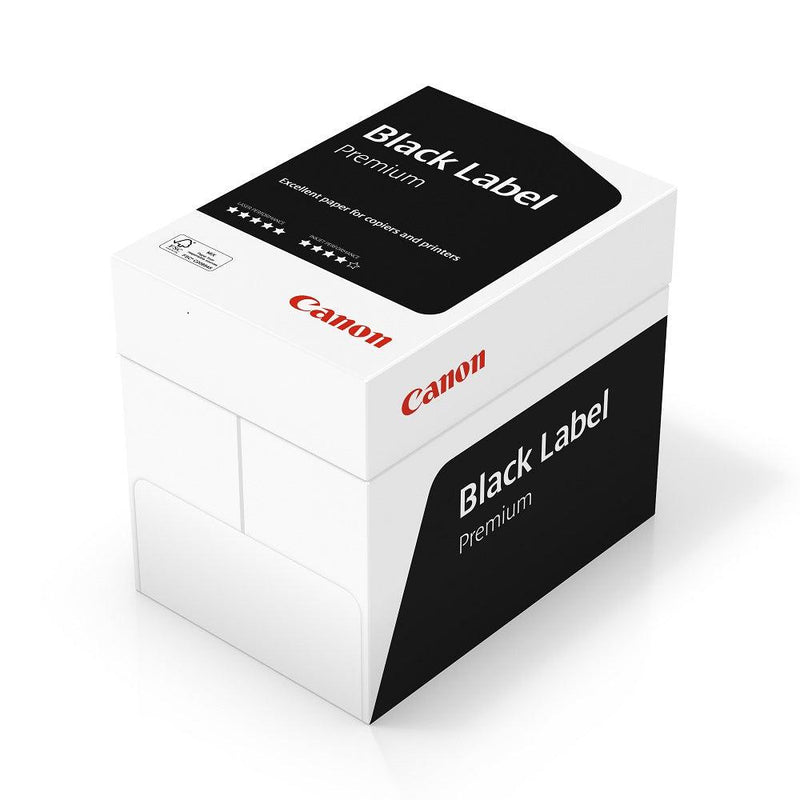 Canon - Black Label Premium - A4 Paper - 80gsm - White - Box of 2500 Sheets by Canon on Schoolbooks.ie