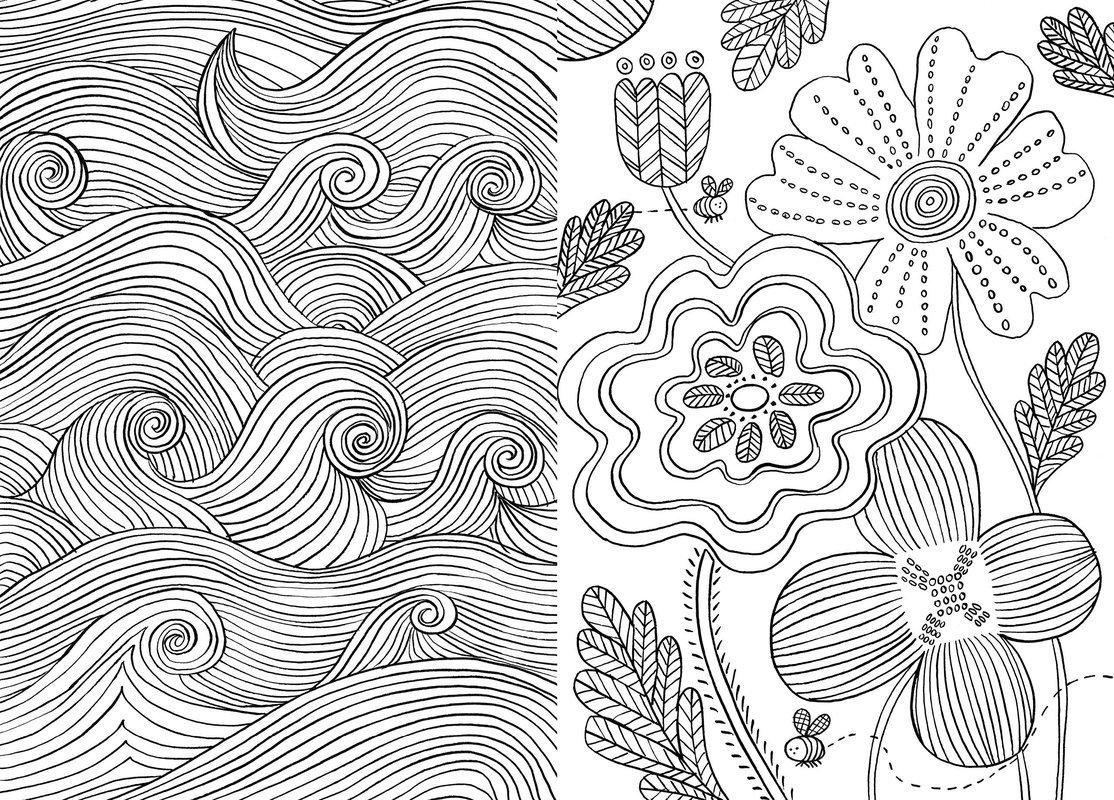 ■ The Mindfulness Colouring Book - Anti-stress Art Therapy for Busy People by Pan Macmillan on Schoolbooks.ie